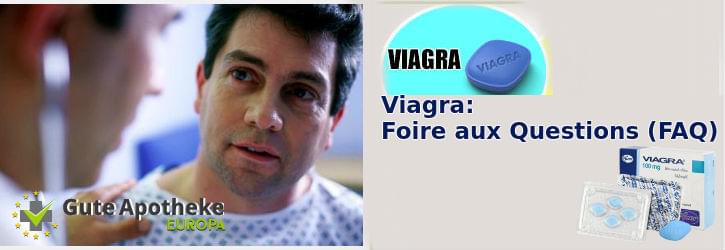 Viagra: Foire aux Questions (FAQ)